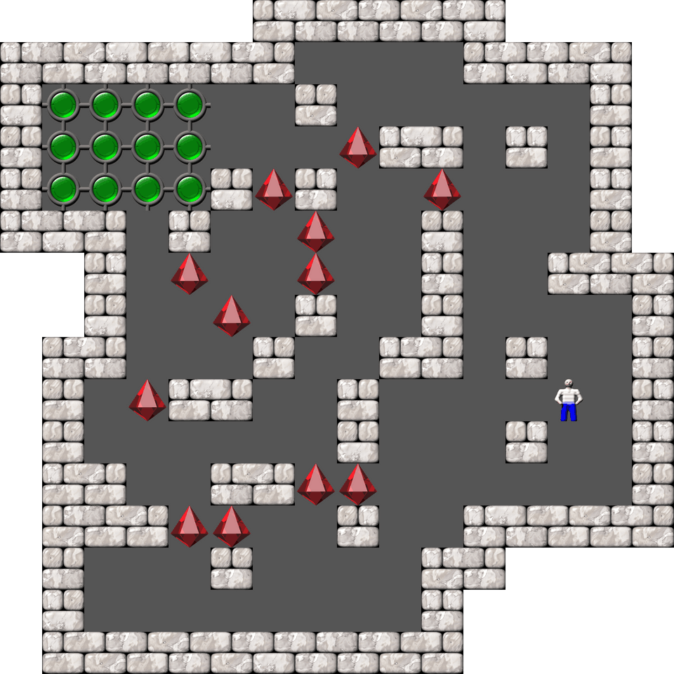 Sokoban Cargo Bay Deluxe level 43